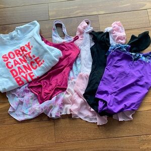 Girls Dance Leotard Lot